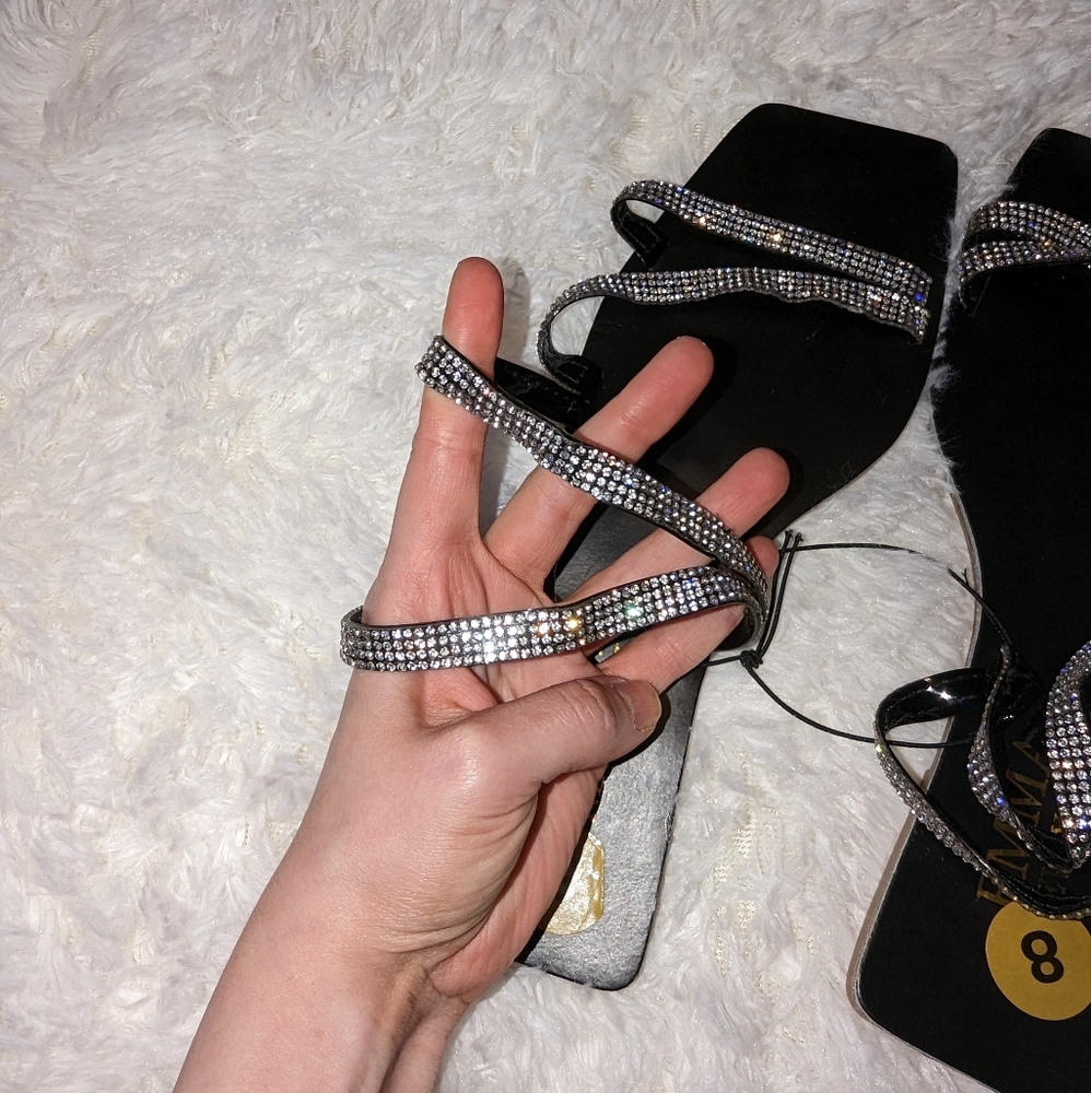 Nwt Emma New York Helena rhinestones sandals - Picture 9 of 13